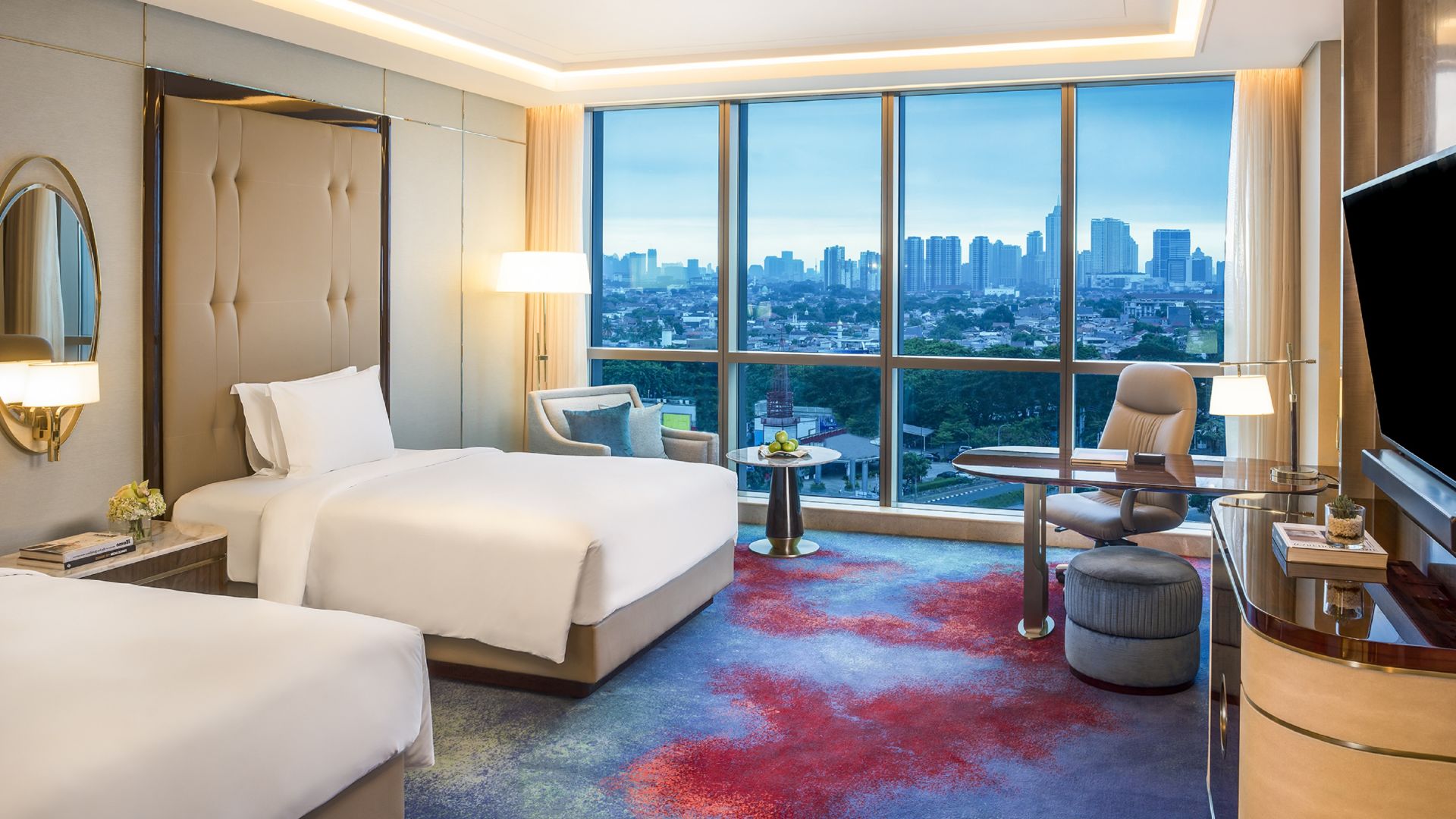 Luxury Hotel Jakarta - Club InterContinental Twin Bed Room
